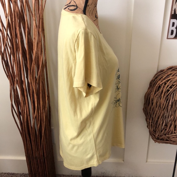 Sonoma Yellow Short Sleeve Hello Spring Tee - Picture 4 of 6